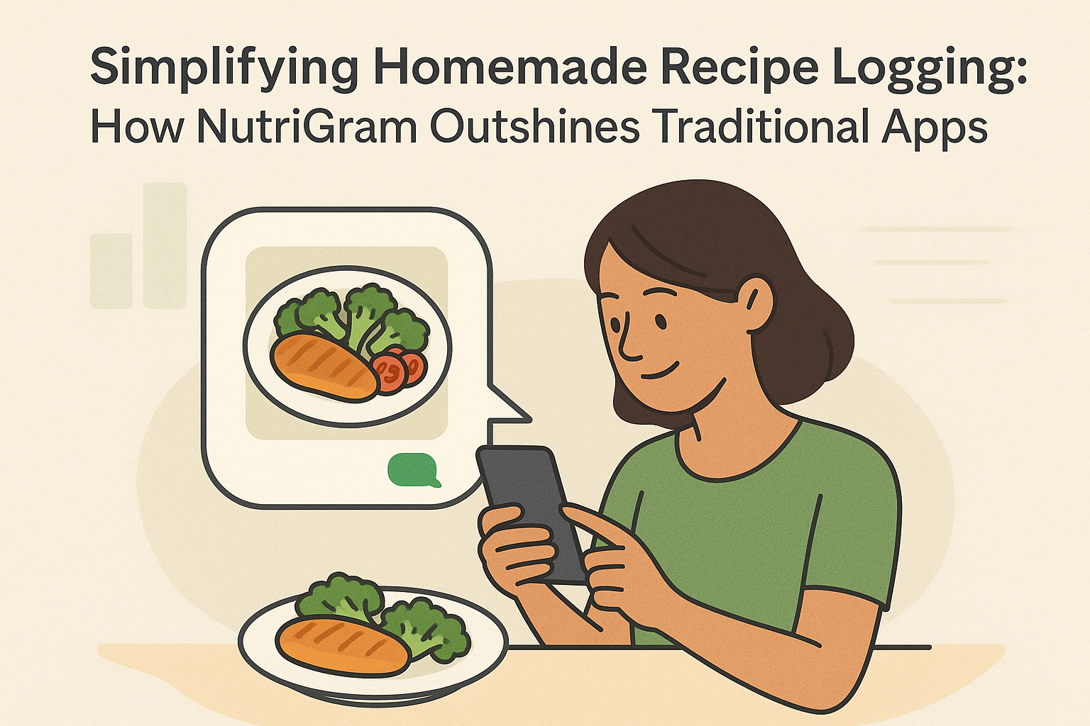 Simplifying Homemade Recipe Logging: How NutriGram Outshines Traditional Apps